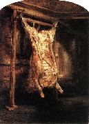 Rembrandt Peale The Flayed Ox oil on canvas